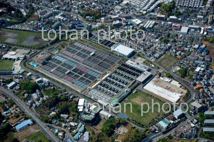 神奈川県内広域水道企業団西長沢浄水場,汐見台配水場(2019/4)