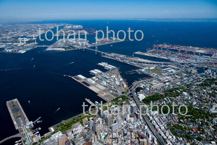 横浜港と京浜工業地区(2019/5)