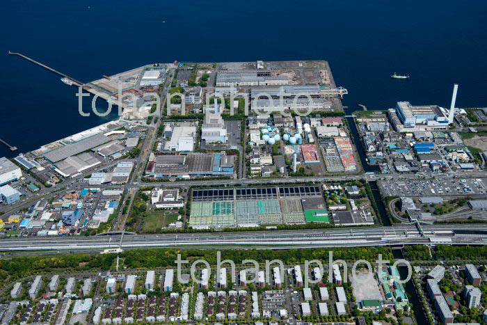 横浜市金沢水再生センター,南部汚泥資源化センター(幸浦地区)周辺(2019/5)