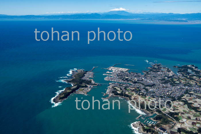 城ヶ島より相模湾と富士山(2019/10)