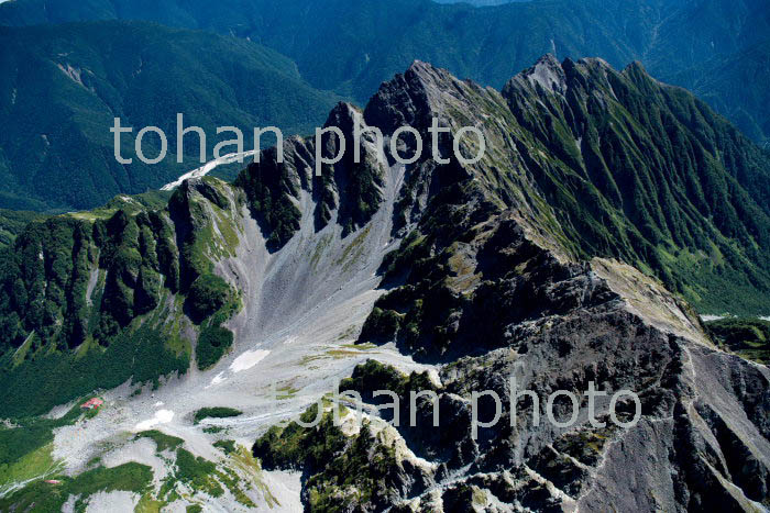 穂高岳と前穂高岳(飛騨山脈,北アルプス)周辺(2019/9)