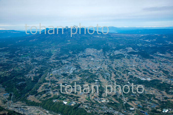 長坂町より八ヶ岳の山並み(2019/4)