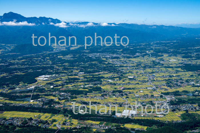 北杜市高根沢地区より小淵沢方面(2019/9)