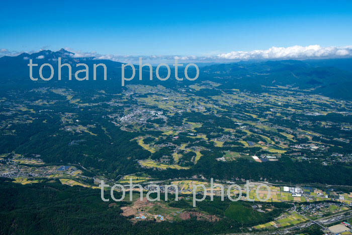 北杜市長坂周辺より八ヶ岳と野辺山高原方面(2019/9)