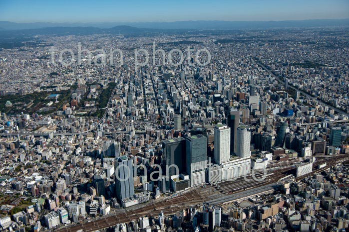 名古屋駅周辺より名古屋の街並み(2020/11)