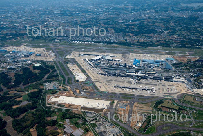 成田国際空港全景(東より西方面)(2020/5)