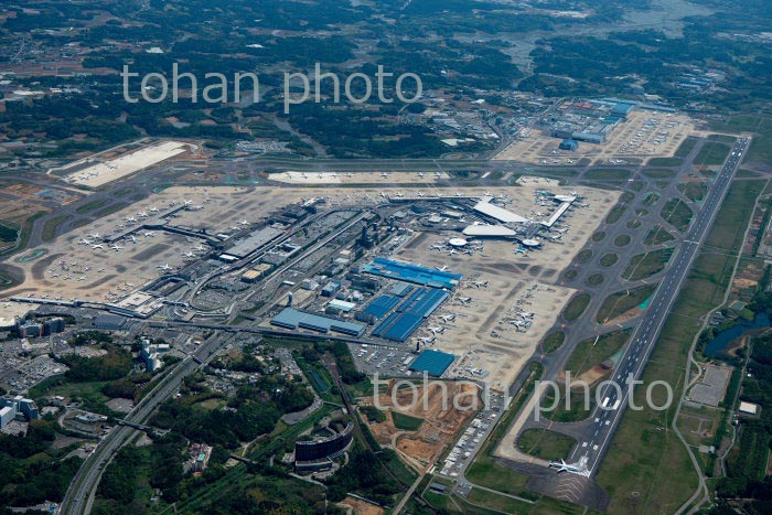 成田国際空港(第１,第2,第3旅客ターミナル周辺)(2020/5)