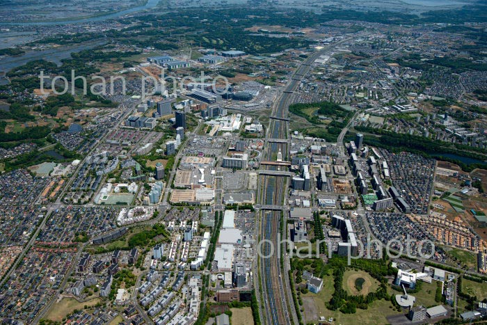 千葉ニュータウン(千葉ニュータウン中央駅と街並み)(2020/5)