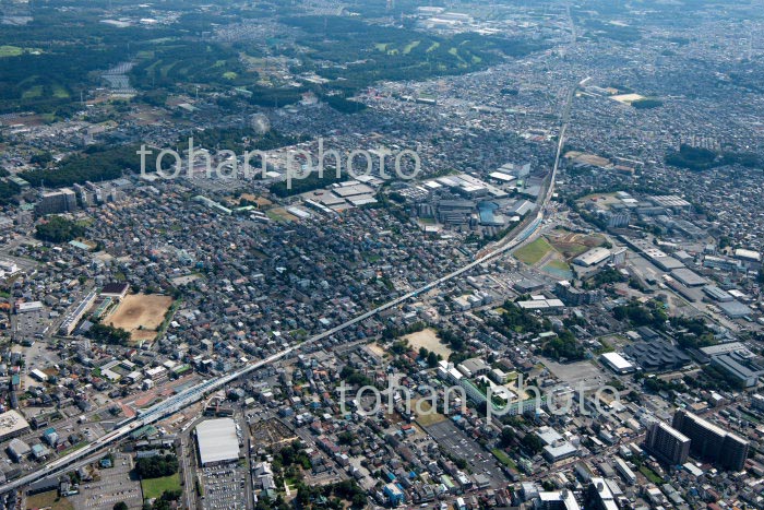 野田市の街並みと醤油工場群(2020/9)