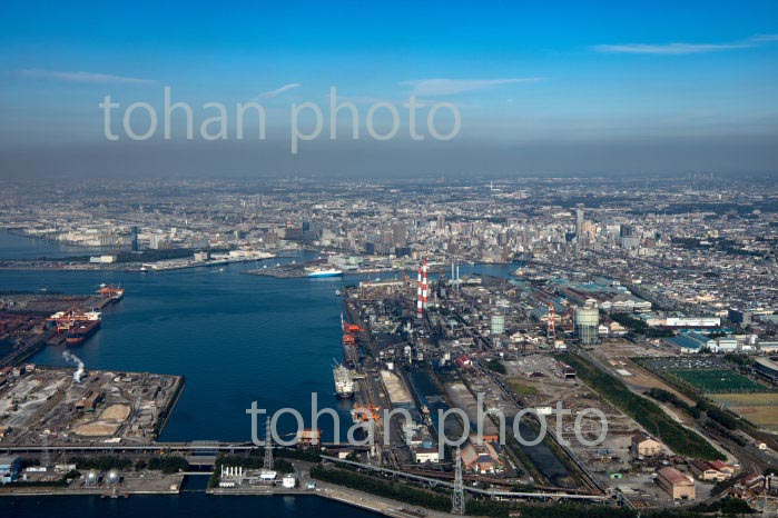 千葉市川崎町周辺より千葉市街地方面(2020/11)