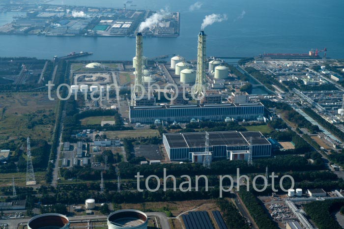 東京電力袖ケ浦火力発電所(京葉コンビナート)(2020/11)