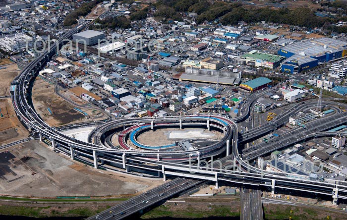 港北IC(首都高速神奈川7号横浜北西線)周辺(2020/3)