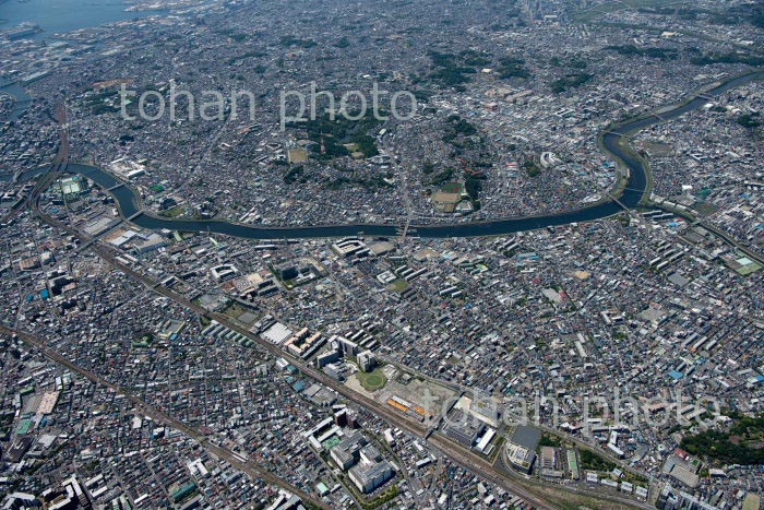 鶴見川と矢向地区周辺(2020/5)