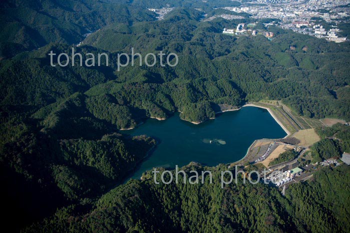 城山湖と本沢ダム周辺(2020/10)