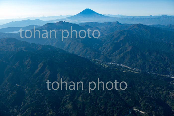 箱根湯本付近より富士山(2020/11)