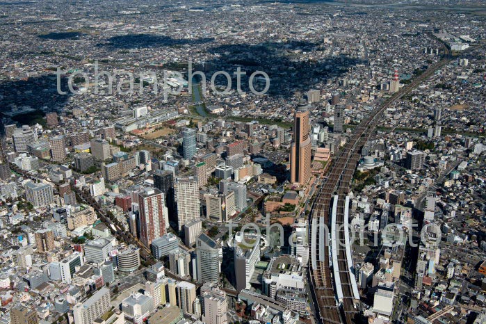 浜松駅と浜松の街並み(2020/10)