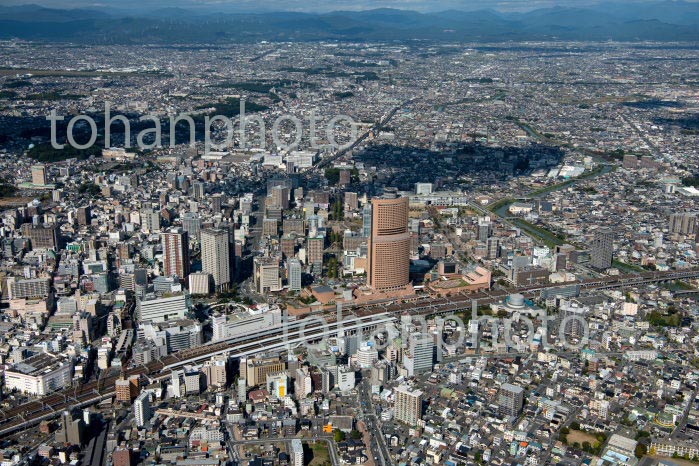 浜松駅と浜松の街並み(2020/10)