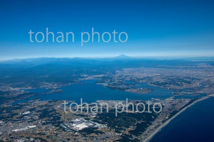 浜名湖全景より富士山(2020/11)