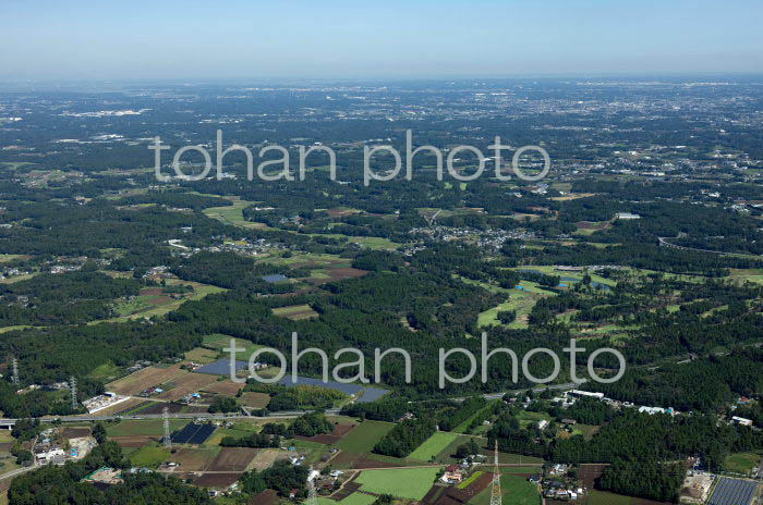 下総台地(野呂地区より成田方面)(2021/10)