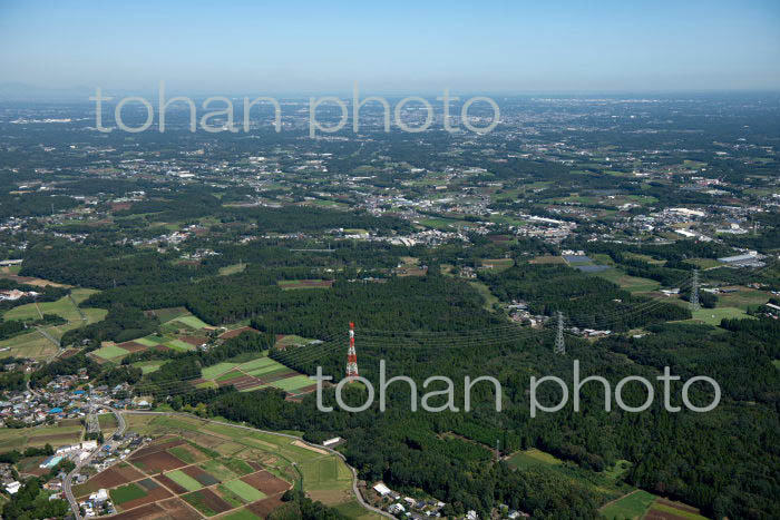 下総台地(下大和田周辺より成田方面)(2021/10)