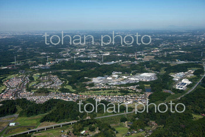 下総台地(季美の森周辺より成田方面)(2021/10)