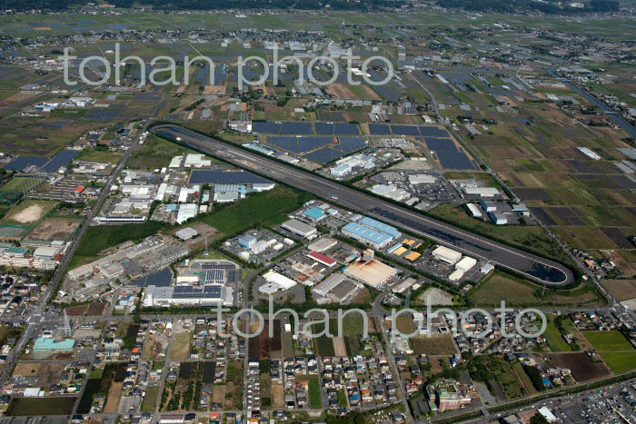 旧海軍香取航空基地跡(あさひ鎌数工業団地)周辺(2021/10)