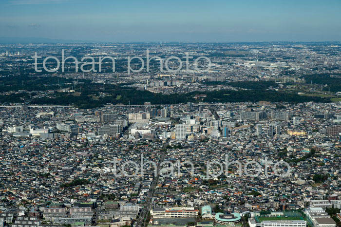 辻堂市街地と辻堂駅の街並み(2021/10)