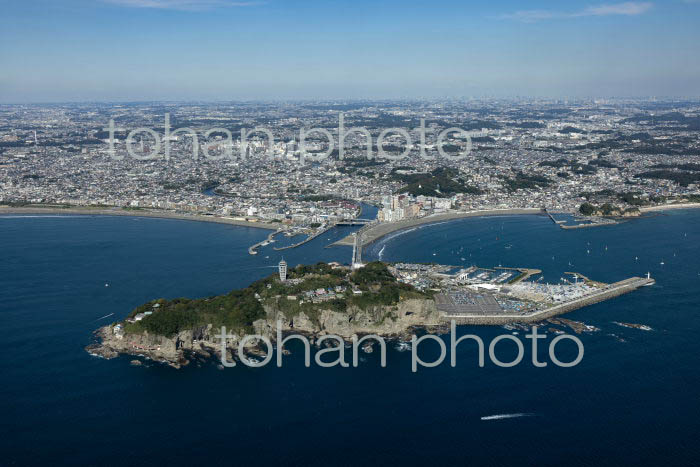 江の島より藤沢市街地方面(2021/10)