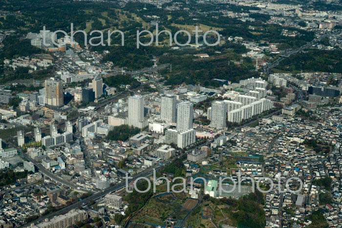 東戸塚駅とマンション群周辺(2021/11)