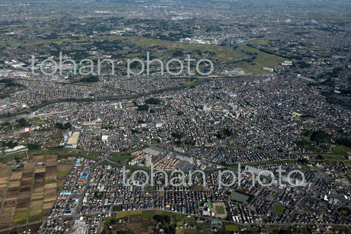 蓮田駅周辺と街並み(2021/10)