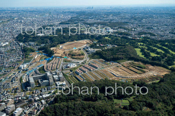 稲城南山地区周辺の開発造成地(2021/10)