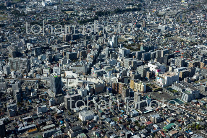 町田駅と町田市の街並み(2021/10)