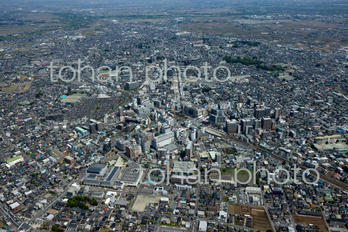 川越駅,本川越駅,川越市駅と川越市の街並み(2022/05)