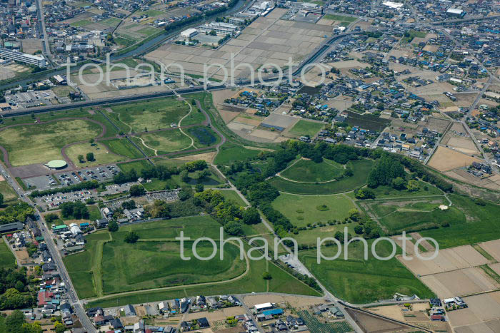 埼玉古墳群とさきたま古墳公園周辺(2022/05)