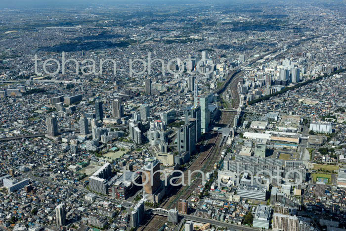 さいたま新都心と北与野駅周辺(2022/10)