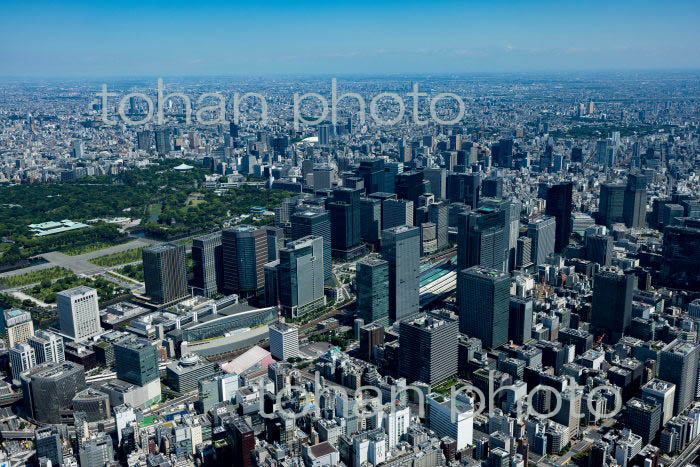 日比谷,銀座周辺より有楽町駅,東京駅方面(2022/05)