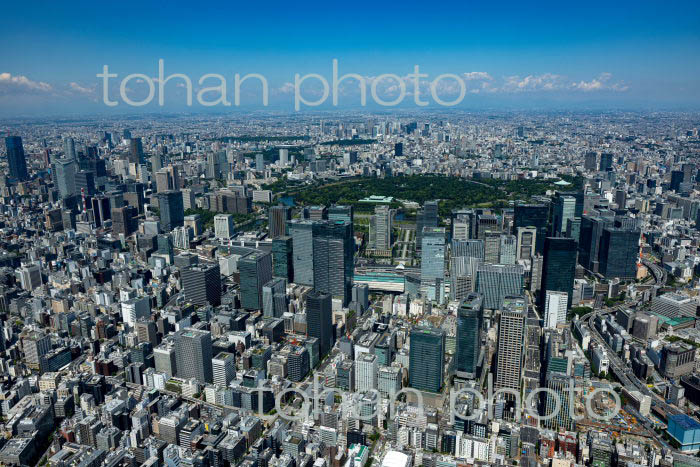 京橋,日本橋周辺より有楽町駅,東京駅,新宿方面(2022/05)