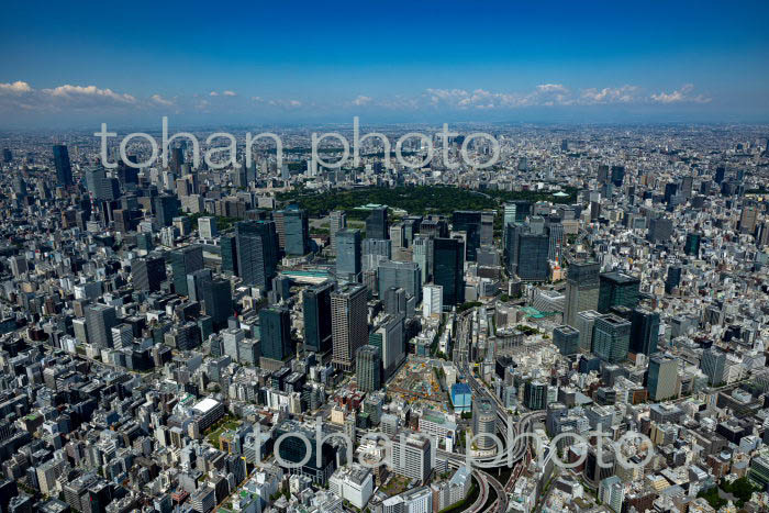 日本橋周辺より東京駅,新宿方面(2022/05)