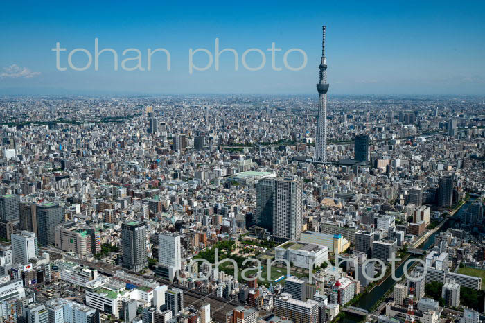 錦糸町周辺より東京スカイツリー方面(2022/05)