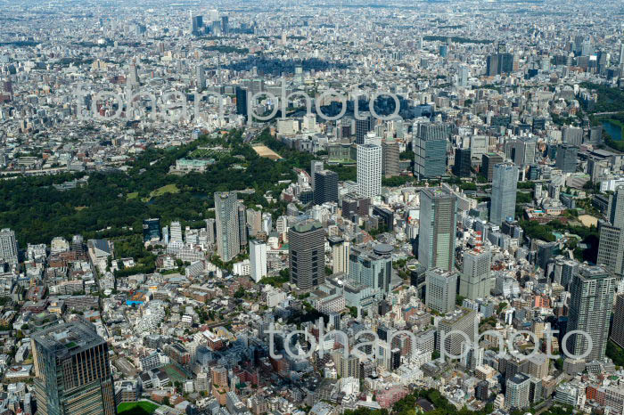 赤坂周辺より四ツ谷駅方面(2022/10)