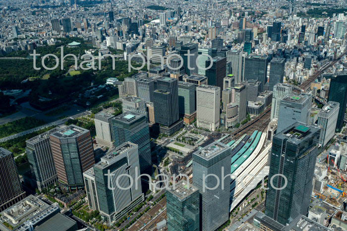 東京駅周辺(丸の内より大手町)(2022/10)