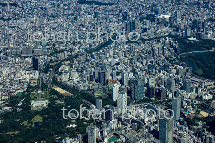 赤坂見附周辺より紀尾井町,麹町方面(2022/10)