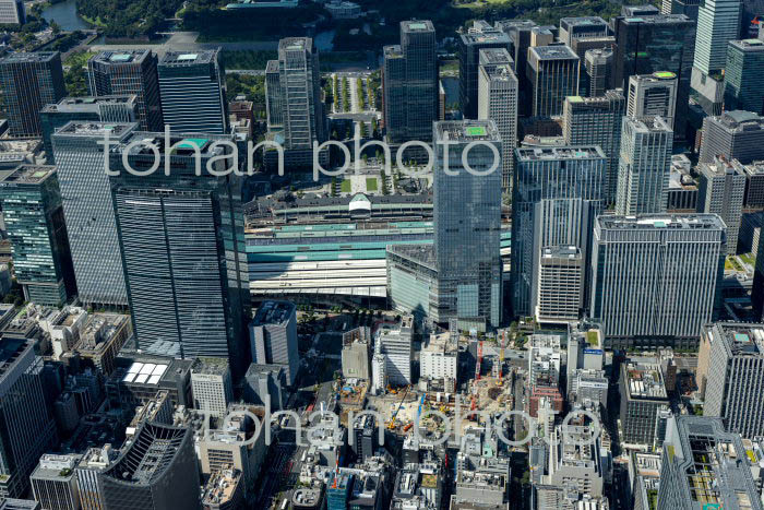 東京駅周辺(八重洲より丸の内)(2022/10)