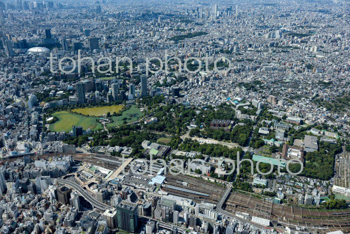 上野駅と上野恩賜公園周辺(2022/10)