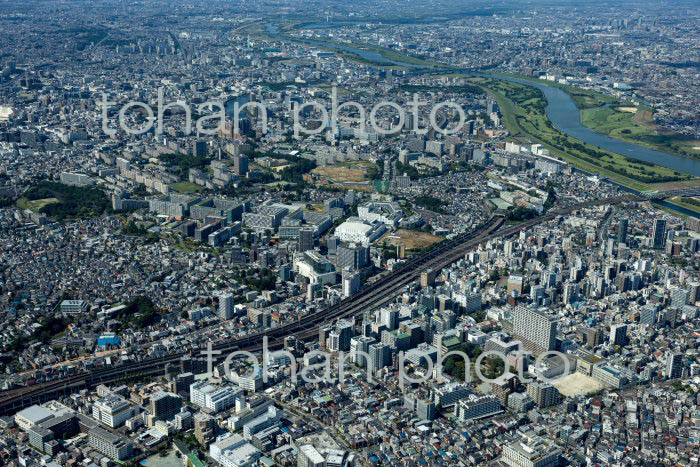 赤羽駅と赤羽の街並み(2022/10)