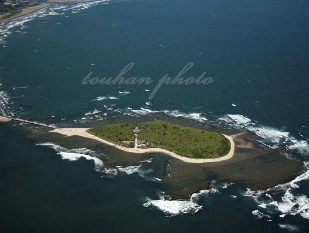 青島(隆起海床と奇形波蝕痕)と鬼の洗濯岩(2012/10)