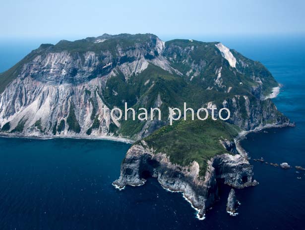 神津島,砂糠山より天井山方面(伊豆諸島)富士箱根伊豆国立公園(2016/5)