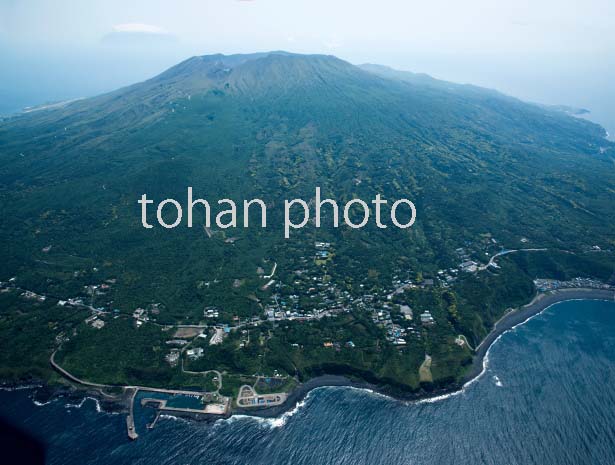 三宅島(北東,大崎,下根崎より雄山火口方面)伊豆諸島(富士箱根伊豆国立公園)(2016/5)