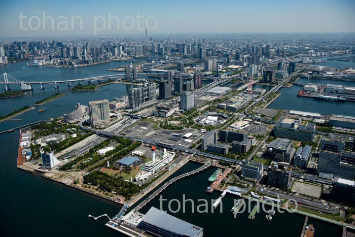 お台場,青海,有明周辺より東京の街並み(2020/5)