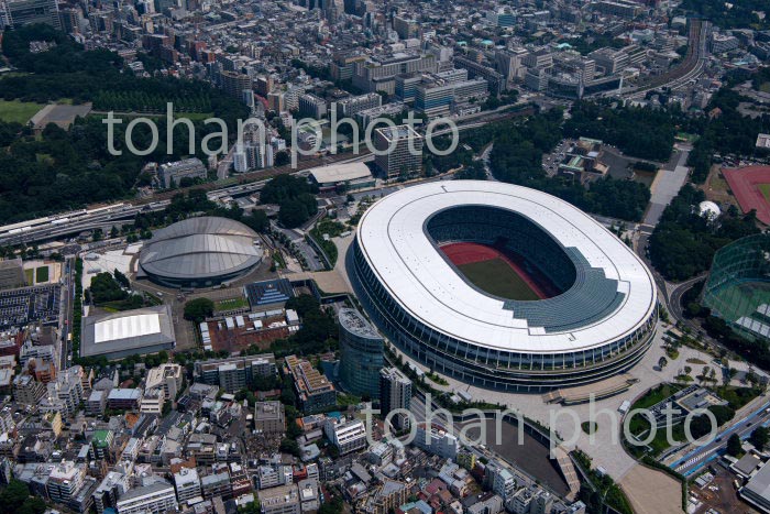 新国立競技場周辺(午前)(2020/8)